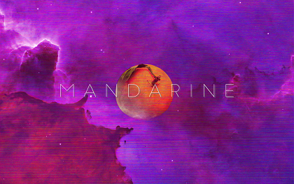 Illustration projet synthwave MANDARINE